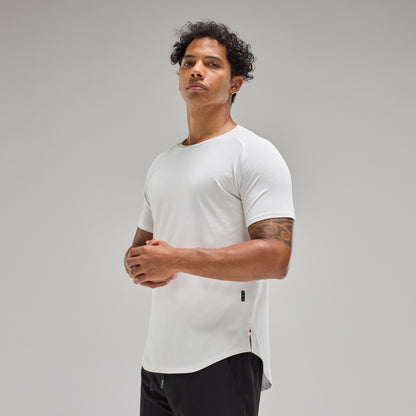 DryTech Element Tee – Blanco - Playera Deportiva para Entrenamiento - CGS APPAREL