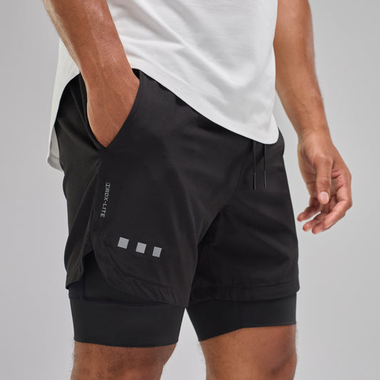 RDX-Lite™ 5″ Short – Negro - Shorts Deportivos Transpirables con Tejido Adaptable - CGS APPAREL